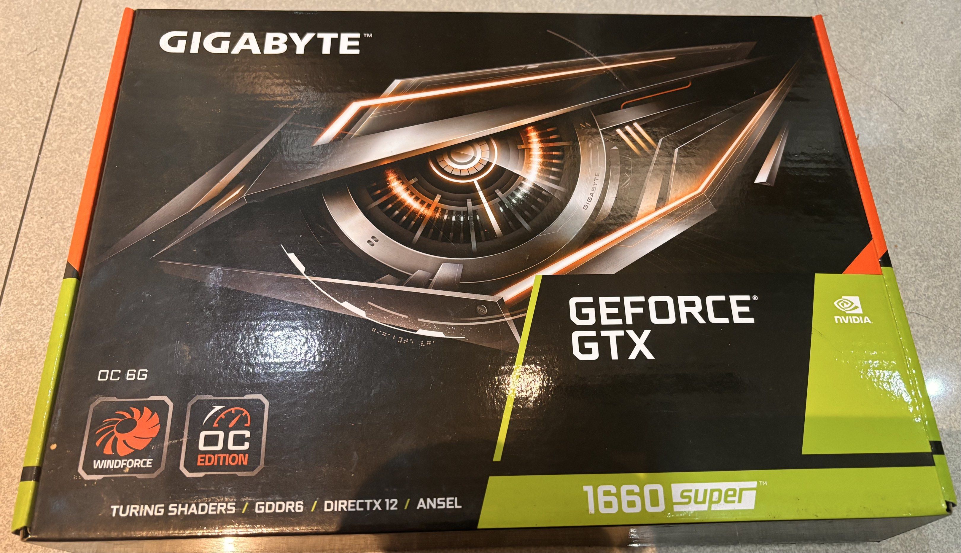 Gigabyte 1660 Super (Category: Computer Parts) located in Manila. Submitted by keingkeing11 (Listing ID 1421021152, Image 1). Description: RFS: Decluttering.