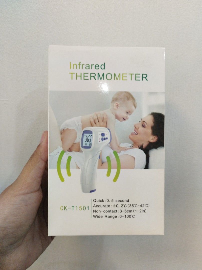 INFRARED FOREHEAD THERMOMETER (Category: Medical Supplies & Tools) located in Quezon City. Submitted by marketing_zyra (Listing ID 1421023556, Image 2). Description: .