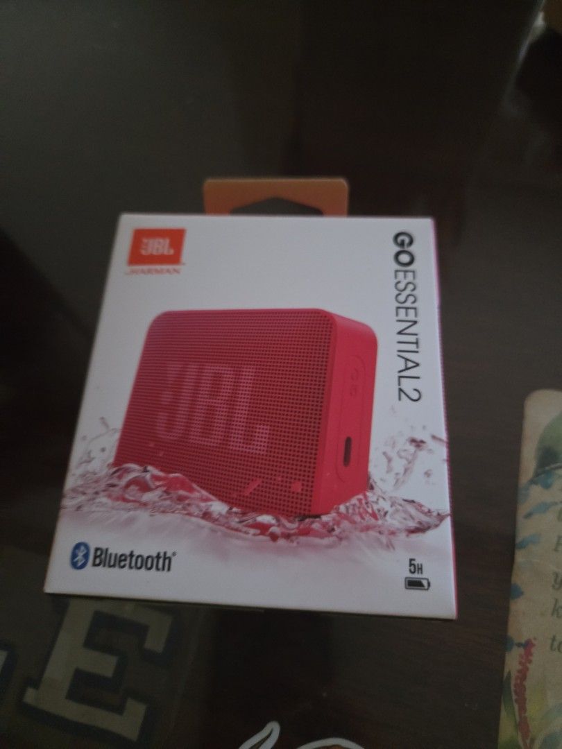 JBL Go Essential 2 Portable Bluetooth Speaker - Red454243251399567361
