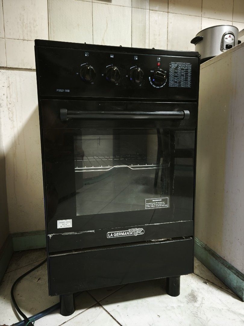 La Germania FS521 00B Cooking Range (Category: Cookers) located in Davao. Submitted by doy.doy (Listing ID 1421004241, Image 2). Description: Selling La Germania gas range Model FS 521 00B Glass top cover Manual gas range rarely used since we use the electric hot plate but now not functioning Oven rarely used also ISSUE: hot plate not heating Pick up: Dacudao, Davao City 0923-388-4805 P12,000 negotiable RFS: Di na gina gamit .