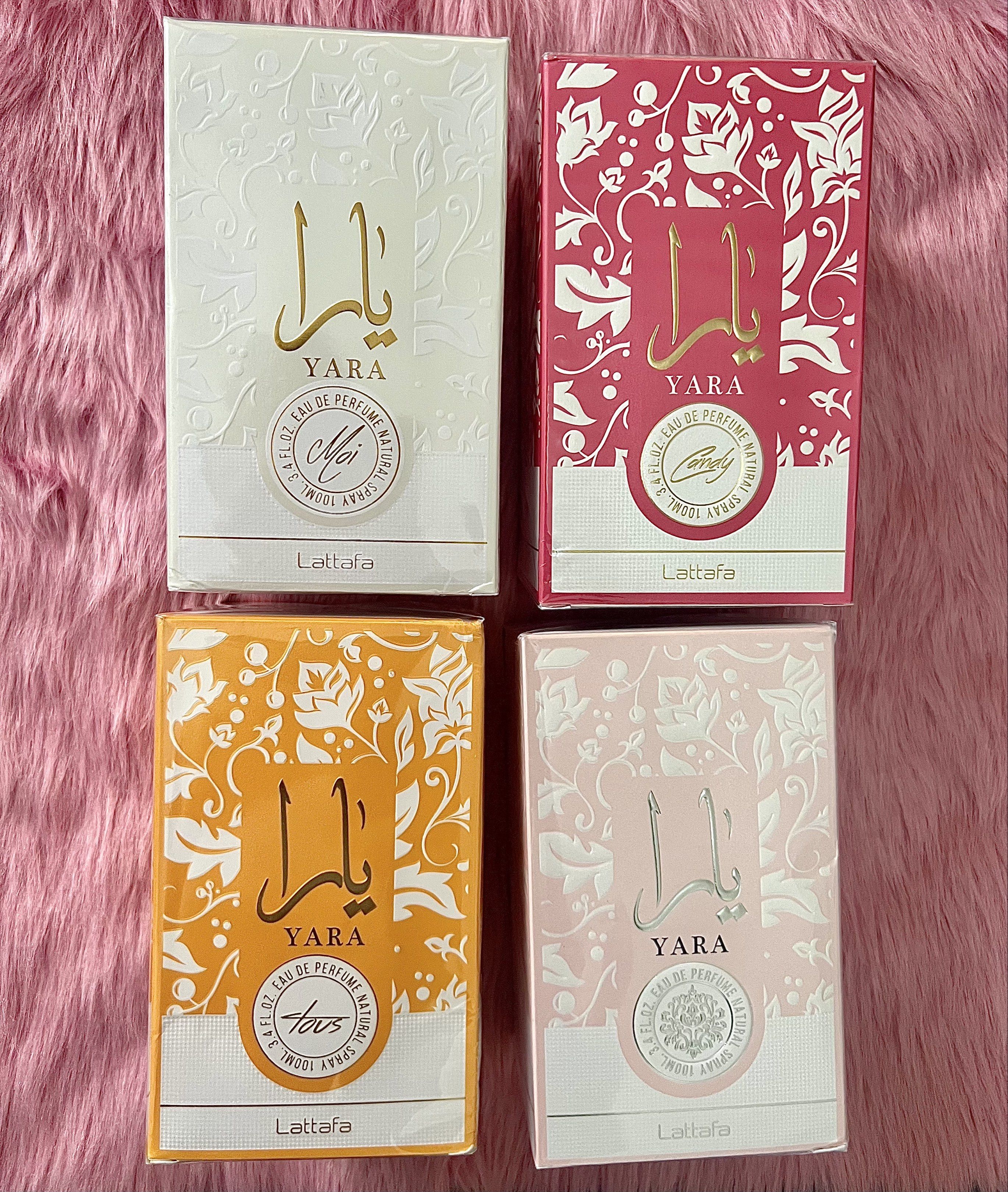 Lattafa Yara 100ml (Category: Fragrance & Deodorants) located in Pasig City. Submitted by bashadp (Listing ID 1421042754, Image 1). Description: On hand & ready to ship! 📦🥰😍🎊 Lattafa Perfume 100ml Yara, Moii, Candy, Tous From UAE |💯 Authentic 📍Pasig City #YaraByLattafa #SignatureScent #PerfumeAddict #FragranceLovers #LattafaPerfumes #lattafaperfumes #fypviral #perfumes #FragrancePH #perfumesph #ArabianFragrance #longlastingperfume.