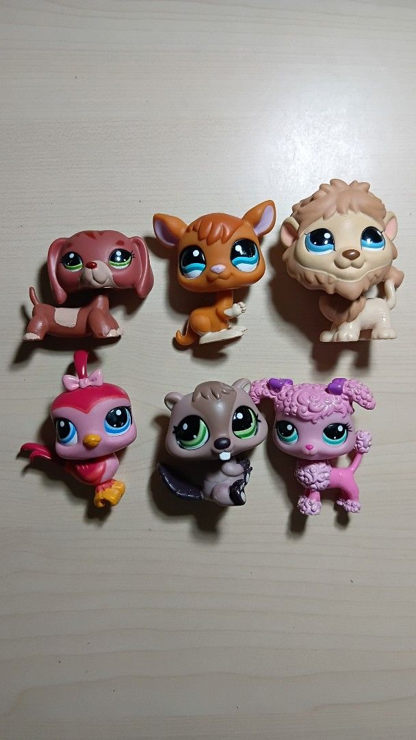Littlest Pet Shop Bundle (Category: Kids Toys) located in Pasig City. Submitted by reesespcs (Listing ID 1421015031, Image 1). Description: For the whole set: PHP 2,500 Dachshund: 1,350 (SOLD) Kangaroo: 350 Lion: 350 Bird: 250 Beaver: 250 Poodle: 300 (SOLD) - MOD: Gcash MOP: Lalamove Buyers shoulder shipping fee!.