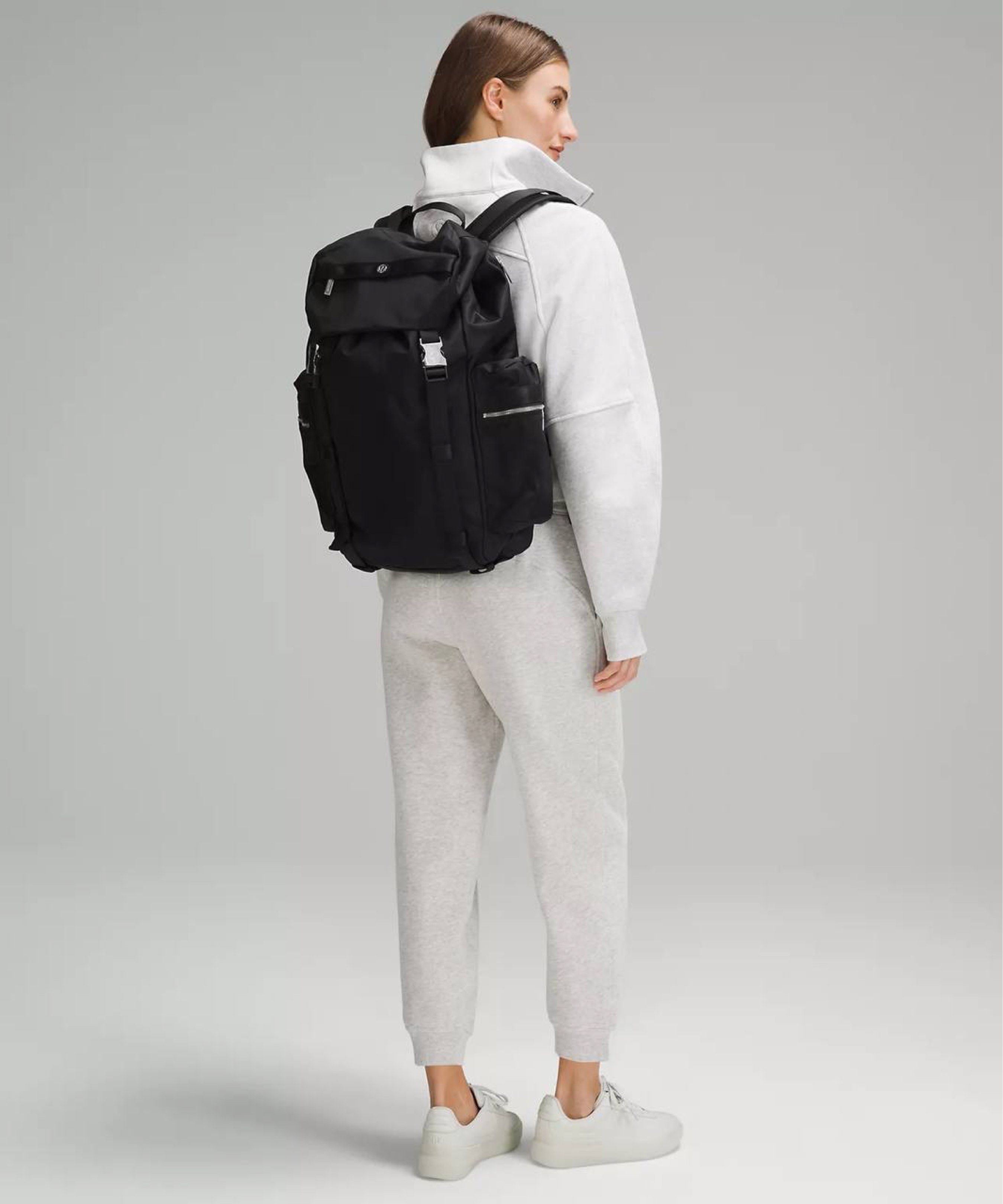 Lululemon Wunderlust Backpack 25L (Category: Backpacks) located in Muntinlupa City. Submitted by thebeautymakeup (Listing ID 1420996405, Image 2). Description: - Lululemon Wunderlust Backpack 25L - Multiple compartments for organization - Side pockets with zippers - Front pocket - Adjustable straps - Drawstring closure - Interior zippered pocket - Minimalist design - Perfect for everyday use - Available in black - Original price in website $148 U