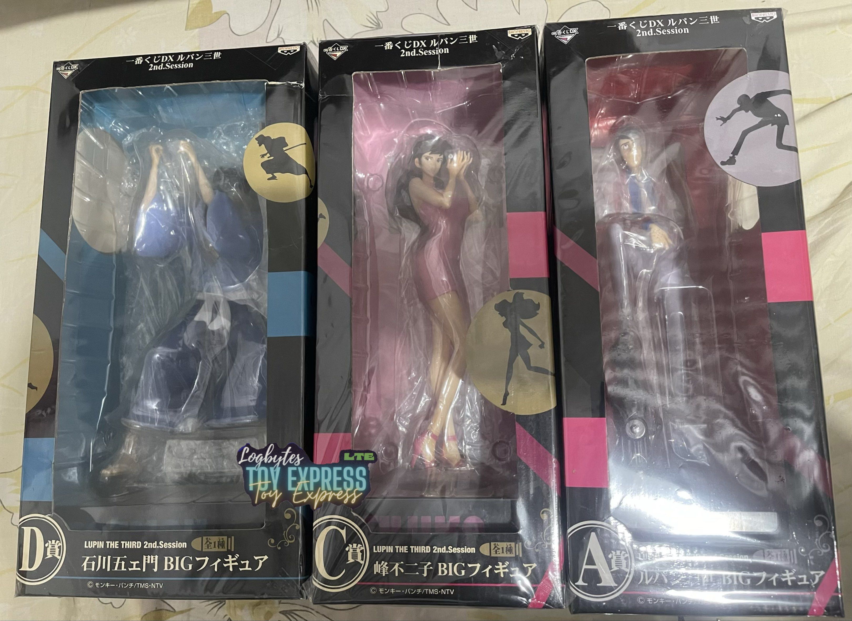Lupin The Third 2nd Session Set (Category: Figurines & Statues) located in Subic. Submitted by logbytestoyexpress (Listing ID 1421009955, Image 1). Description: Lupin the Thirds Set of 3 free Lupin Toy Car Misb from Japan but we want to consider this as BiB | Sealed in plastics | car has no box | as is | Big figures | wysiwyg ✅Defined Shipping Courier - LBC CoP / JnT - ₱100 Shipping deposit NEEDED or prebooking sa LBC app to determine ung exact S