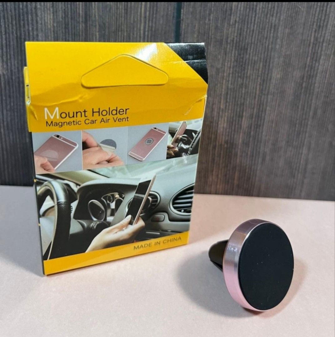 Magnetic Car Air Vent Phone Holder (Category: Mounts & Holders) located in Baguio. Submitted by toys_of_yesteryear (Listing ID 1421104949, Image 2). Description: 📌loc. Baguio 📌Actual photos posted, check all photos before buying. 📌Reasonable price posted, lowballers will be ignored / ridiculous offers auto declined. 📌No holds , No reservation. 1 day payment window to secure the item 📌MoP: Gcash 📌MoD: J&T -Magnetic Car Air vent Phone holder 