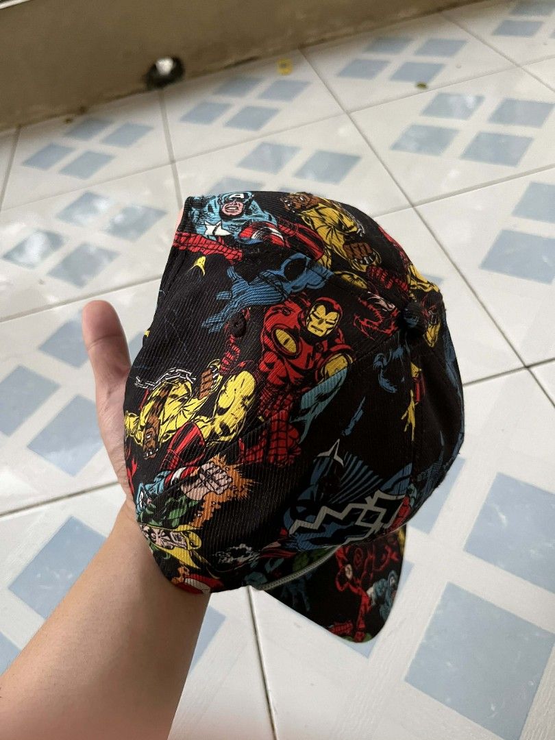 Marvel Comics Cap (Category: Caps & Hats) located in Cavite. Submitted by eugenioej830750 (Listing ID 1421033539, Image 3). Description: no issue as new condition fit to all.