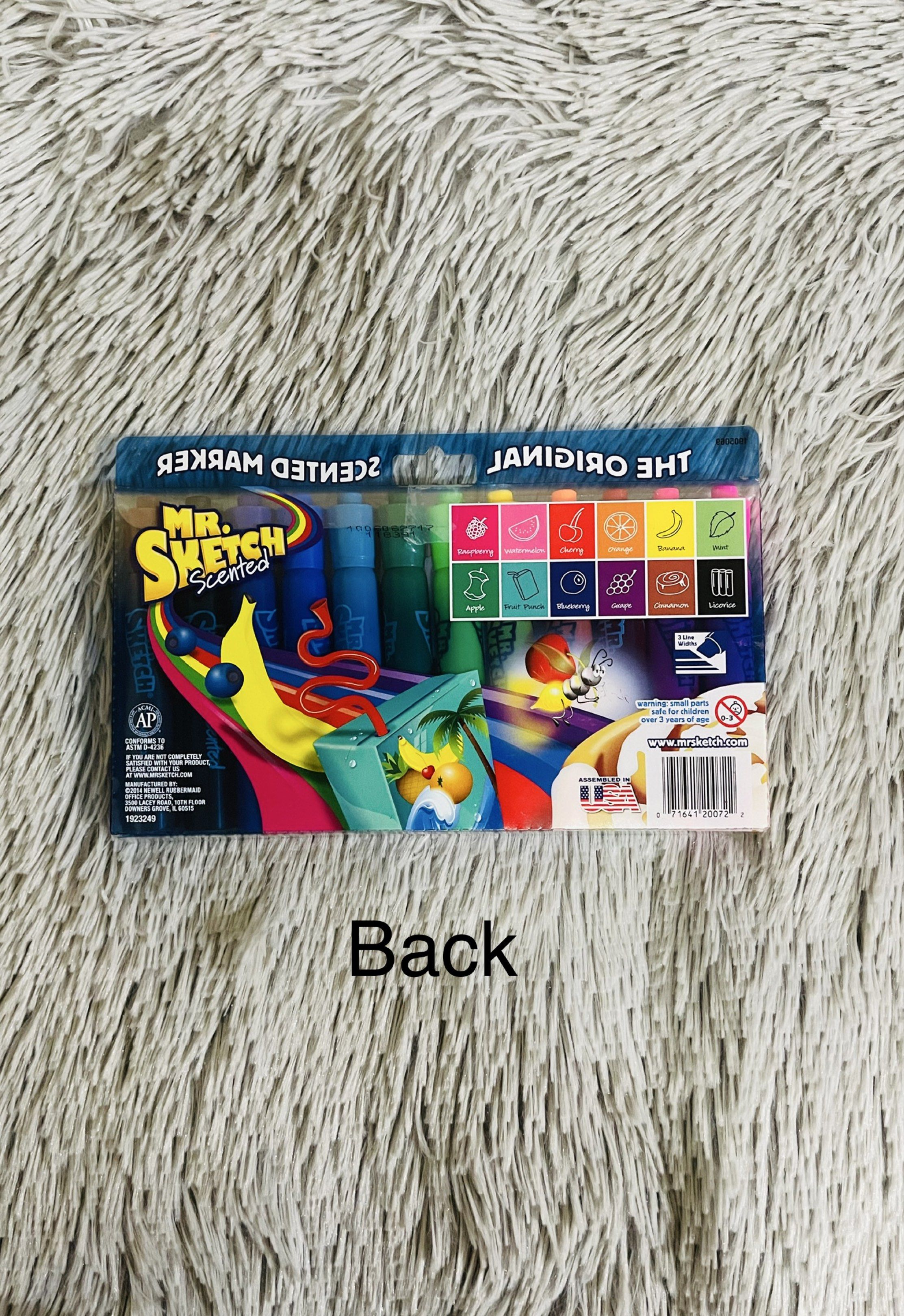 Mr. Sketch Scented Markers (Category: Craft Supplies & Tools) located in Antipolo. Submitted by -luckyfortune- (Listing ID 1421071712, Image 2). Description: Mr. Sketch Scented Marker Brand new/never been used Payment first tru gcash or pay maya Shipping fee c/o buyer.