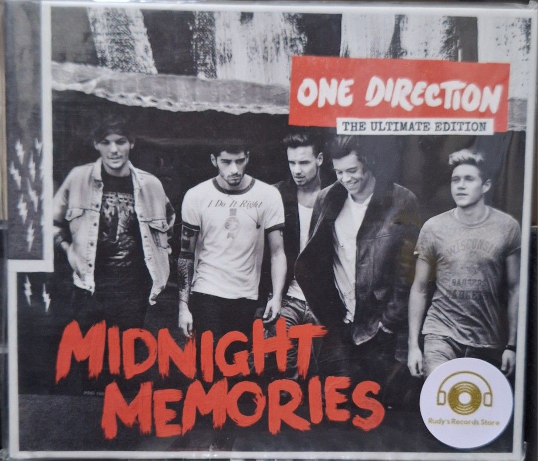 One Direction CD albums (Category: CDs & DVDs) located in Manila. Submitted by rudysrecordsstore (Listing ID 1421082818, Image 1). Description: 450 pesos each.