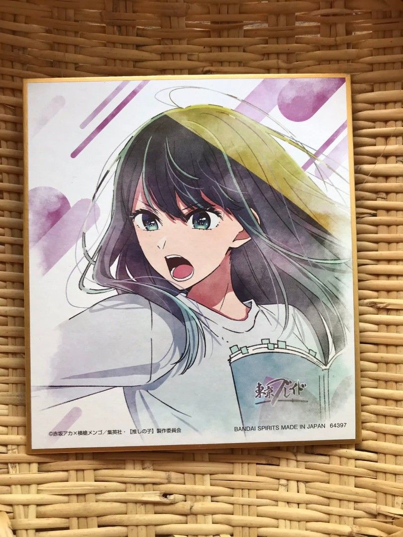 Oshi no Ko Shikishi (2pcs) (Category: Vintage Collectibles) located in Tandag. Submitted by mooncrate (Listing ID 1420961942, Image 2). Description: - Oshi no Ko (2pcs) items. - Features vibrant designs. - Perfect for collectors..