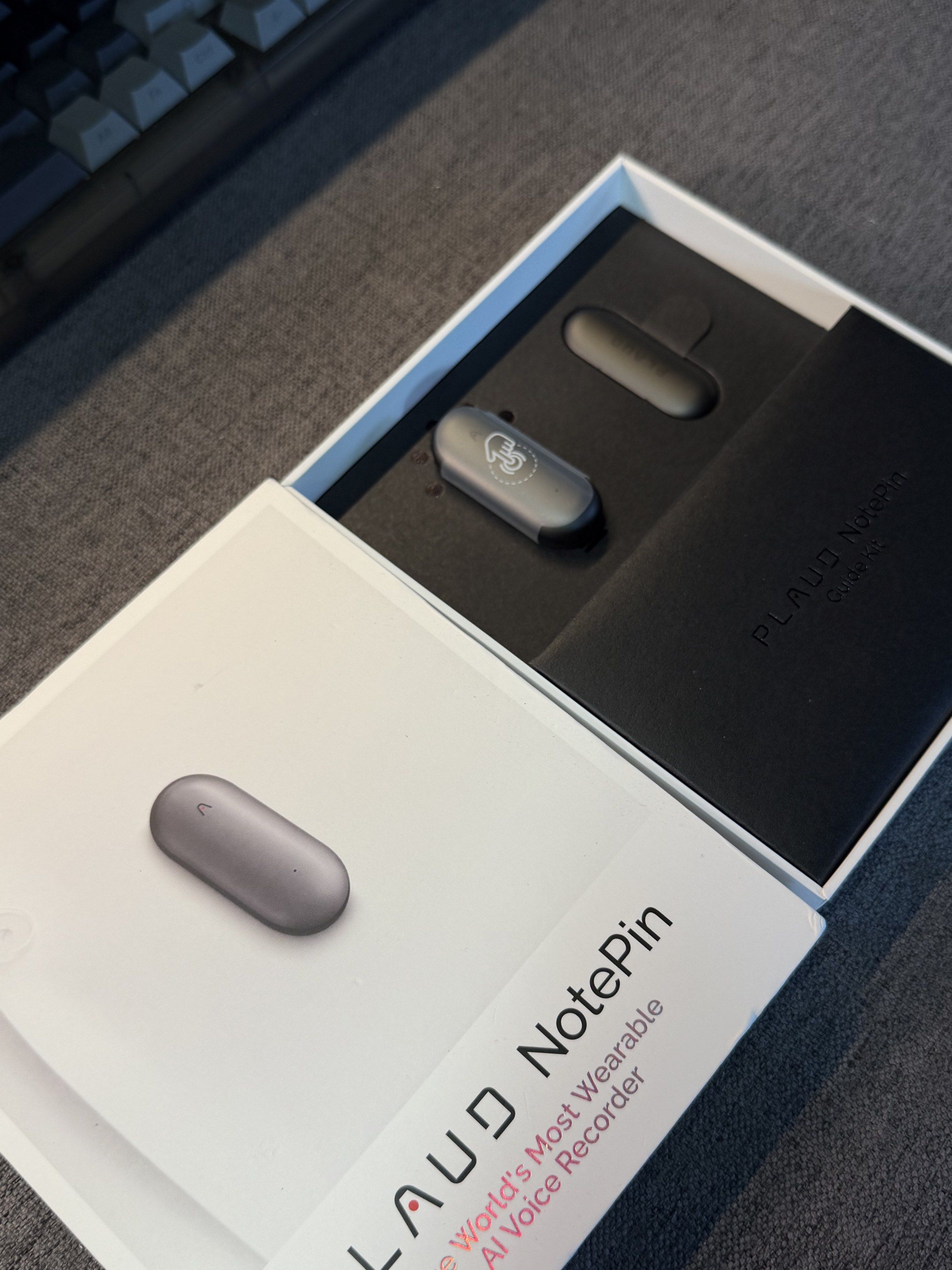 Plaud NotePin AI Voice Recorder (Category: Voice Recorders) located in Bacolod City. Submitted by BWMCAROUSEL (Listing ID 1420964165, Image 3). Description: Plaud note pin Org price ₱9k-10k Selling for ₱7k.