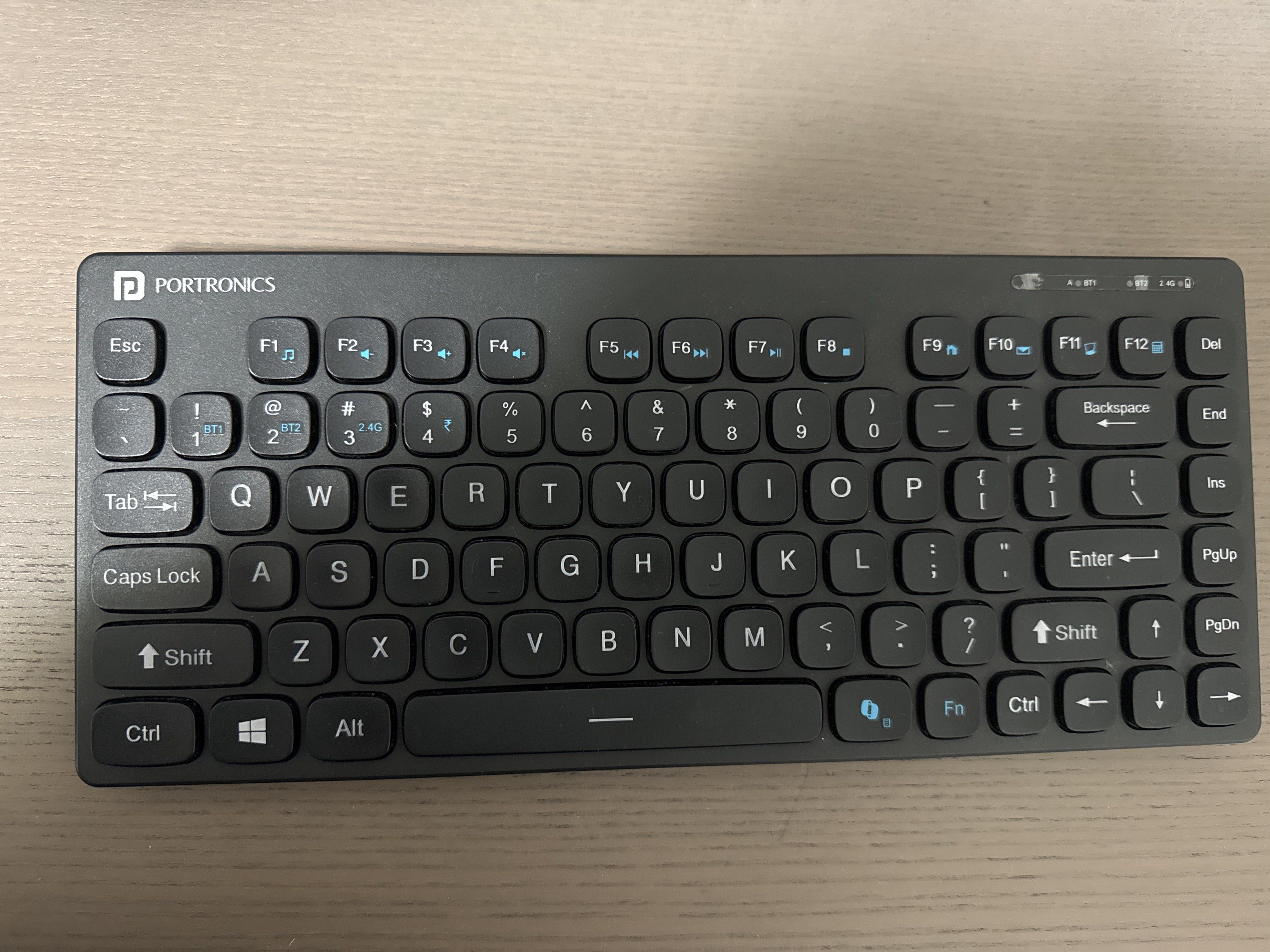 Portronics Bubble Wireless Keyboard453539538236221440