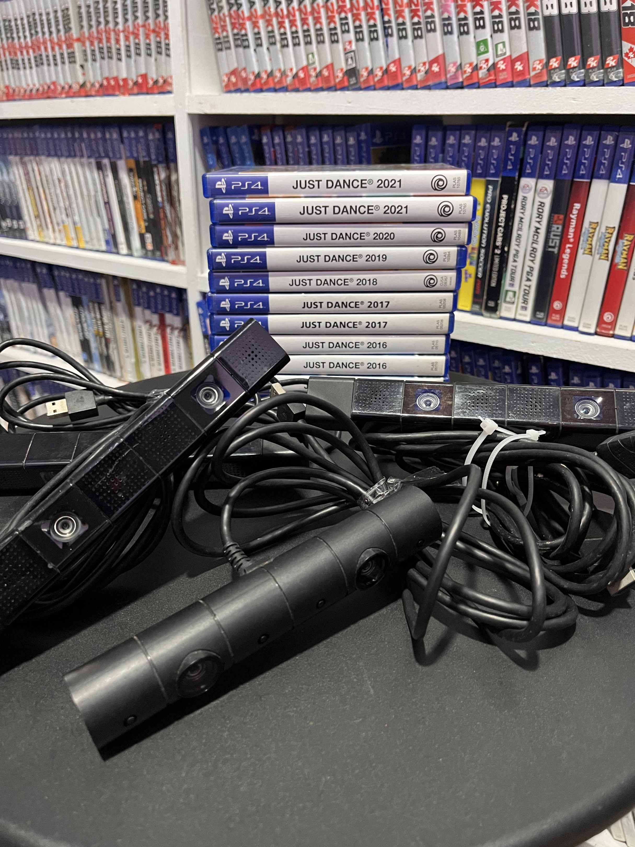 PS Camera + Just Dance games (PS4) (Category: Virtual Reality) located in Manila. Submitted by 828gamingphmnl (Listing ID 1420981323, Image 1). Description: For sale only PS Camera V1 - P1,000 PS Camera V2 - P1,500 Just Dance 2015 - P500 Just Dance 2016 - P500 Just Dance 2017 - P600 Just Dance 2018 - P600 Just Dance 2019 - P600 Just Dance 2020 - P700 Just Dance 2021 - P900 Physical store @ Sampaloc, Manila 5 days replacement warranty MOP - COD, G