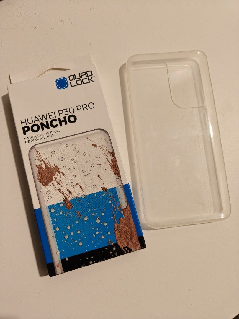 Quad Lock Poncho for P30 Pro (Category: Cases & Sleeves) located in Quezon City. Submitted by isabelnecessary (Listing ID 1421078966, Image 1). Description: Quad Lock Poncho for Huawei P30 Pro - compatible with Quad Lock P30 Pro case - original packaging included No COD Payment via Gcash, Maya, or InstaPay Delivery via Lalamove or Gogoexpress .
