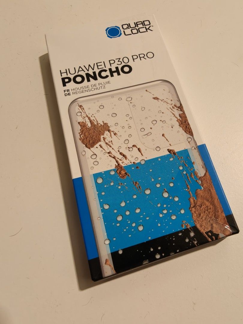 Quad Lock Poncho for P30 Pro (Category: Cases & Sleeves) located in Quezon City. Submitted by isabelnecessary (Listing ID 1421078966, Image 2). Description: Quad Lock Poncho for Huawei P30 Pro - compatible with Quad Lock P30 Pro case - original packaging included No COD Payment via Gcash, Maya, or InstaPay Delivery via Lalamove or Gogoexpress .