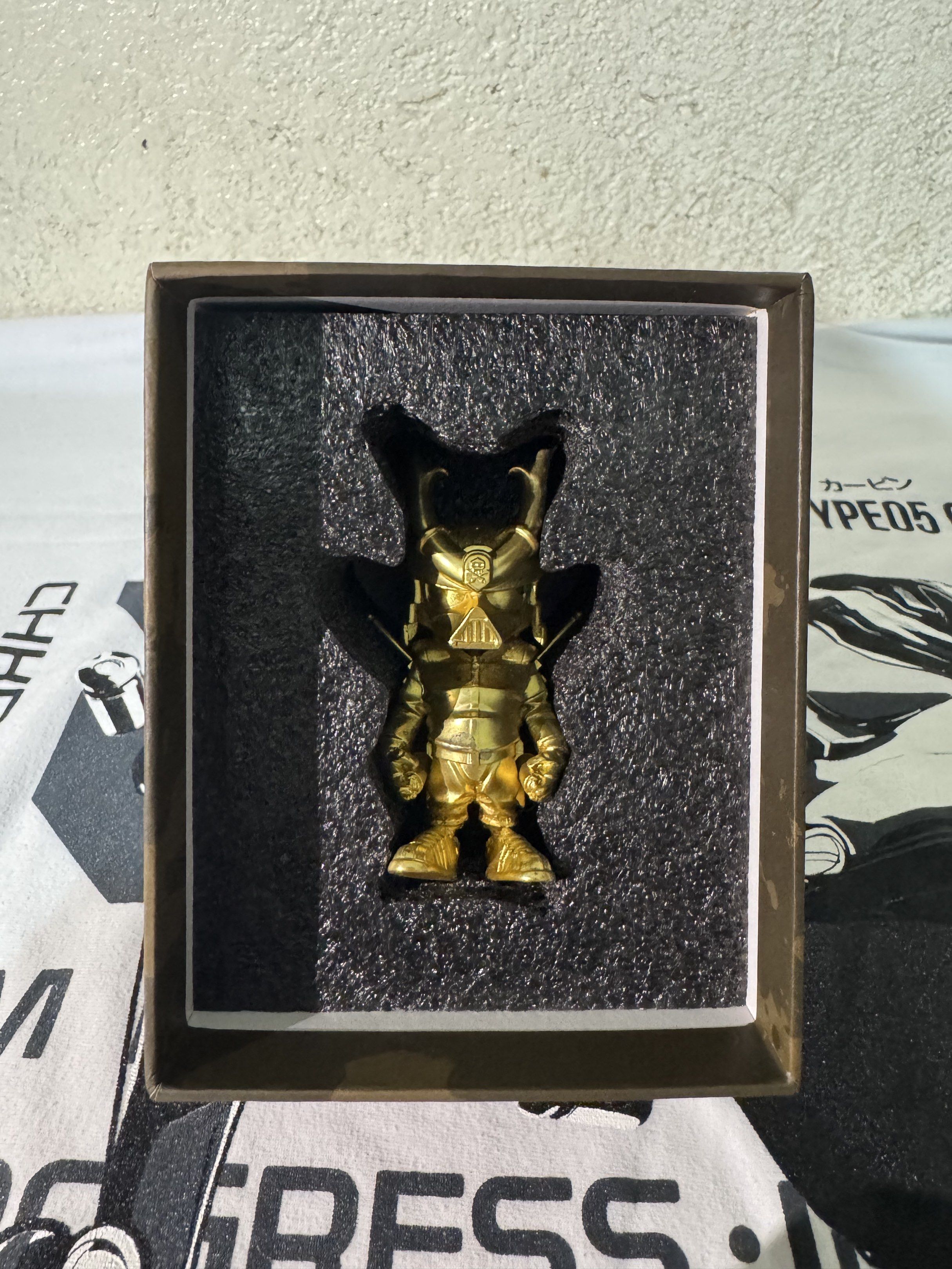 Quiccs - Metal GOK 3inch (Gold) (Category: Designer & Blind Box Toys) located in Manila. Submitted by euphoric.things (Listing ID 1421023882, Image 2). Description: .