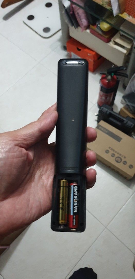 Sharp tv remote controller (Category: TV Parts & Accessories) located in Singapore. Submitted by sengkang-ranggung (Listing ID 1421058672, Image 2). Description: remote for Sharp andriod YouTube smart TV. Good working conditions. No back battery. As in picture. $18.80 .Ranggung lrt.