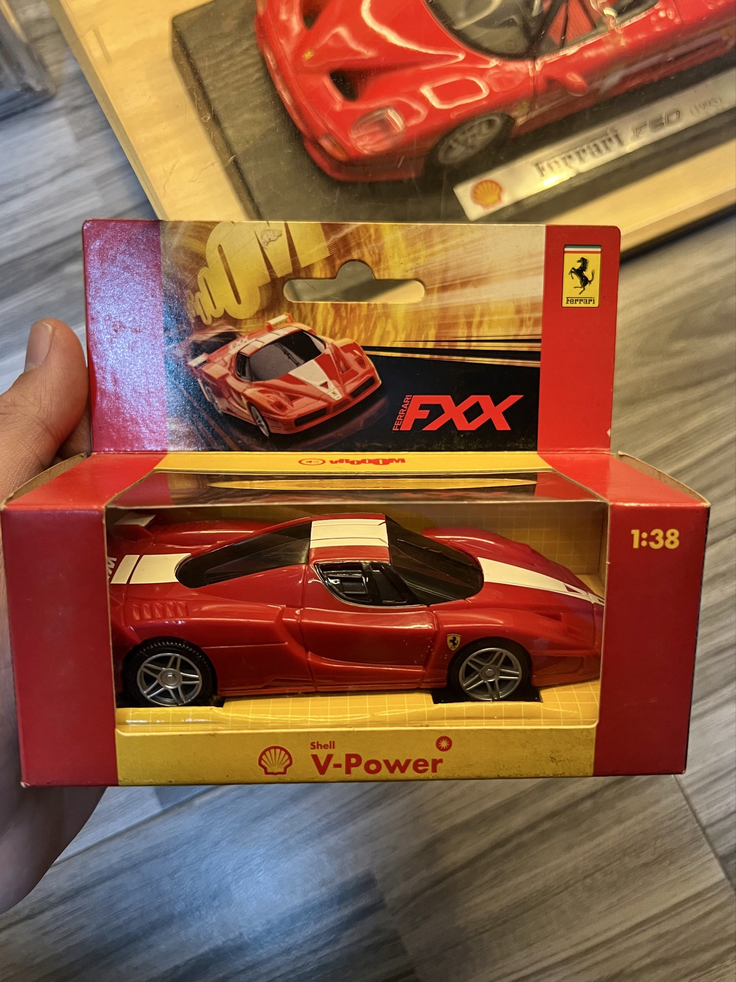 Shell Ferrari Diecast Car Collection 1:38 Scale (Category: Vehicle & Diecast Models) located in Manila. Submitted by thegreyhousemarket (Listing ID 1421109371, Image 3). Description: Quick SALE!!😍 Shell Ferrari collection 1:38 scale mint condition Mine ₱349 each📌.