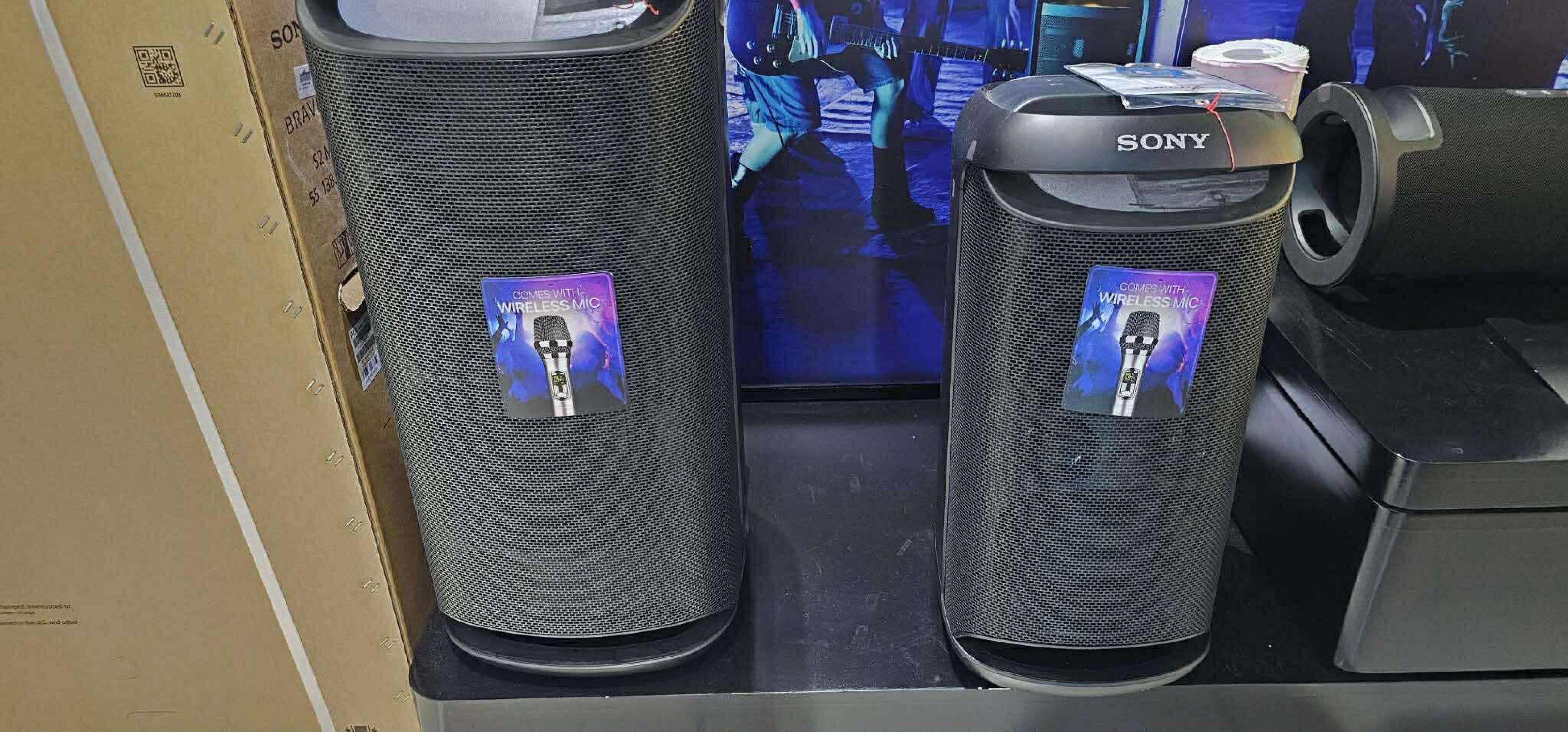 SONY ULTIMATE SPEAKER (Category: Soundbars, Speakers & Amplifiers) located in Quezon City. Submitted by maryann.dimalanta (Listing ID 1421091366, Image 1). Description: SONY AUDIO SPEAKER SRS-ULT900AC ULT Srp 39,999 Cash 32,700 SRS-ULT900 Srp 51,199 Cash 42,800 SRS-ULT1000 Srp 57,999 Cash 47,800 SRS-ULT70 Cash 19,000 SRS-ULT50 Cash 15,300 SRS-ULT30 Cash 10,300 SRS-XV800 Srp 36,999 Cash 27,000 SRS-XV500 Srp 19,999 Cash 16,700 Brand new and sealed 