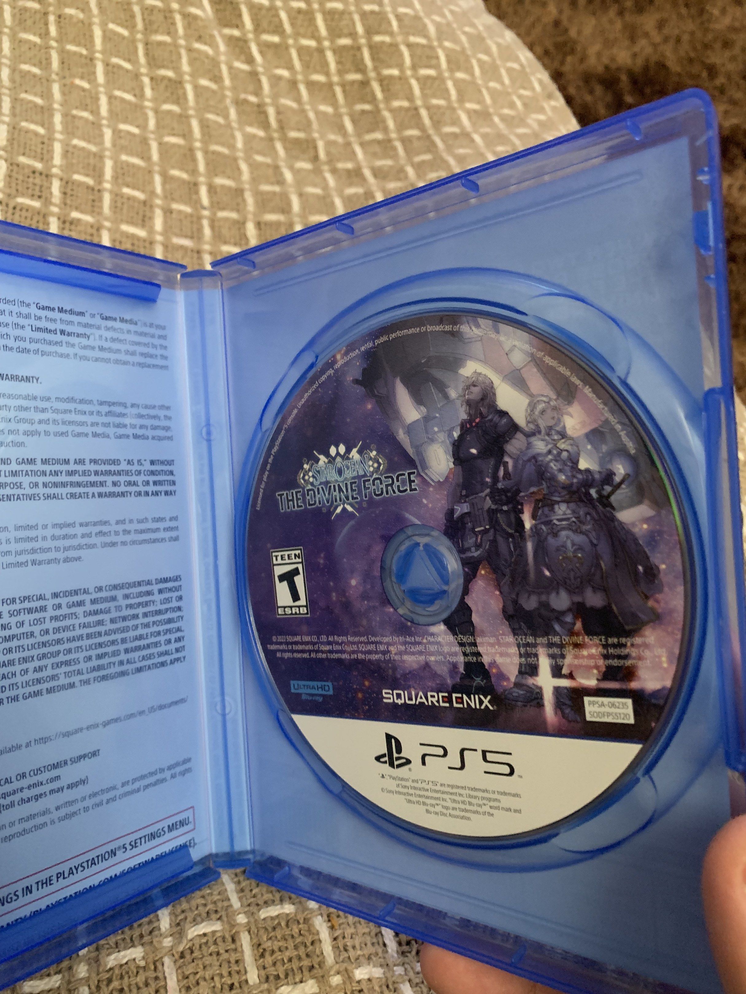 Star Ocean: The Divine Force for PS5 (Category: PlayStation) located in Manila. Submitted by matthew_lumibao (Listing ID 1420986878, Image 2). Description: Meetup Location: - Balanga City, Bataan Shipping via: - J&T or Flash PM for more details..