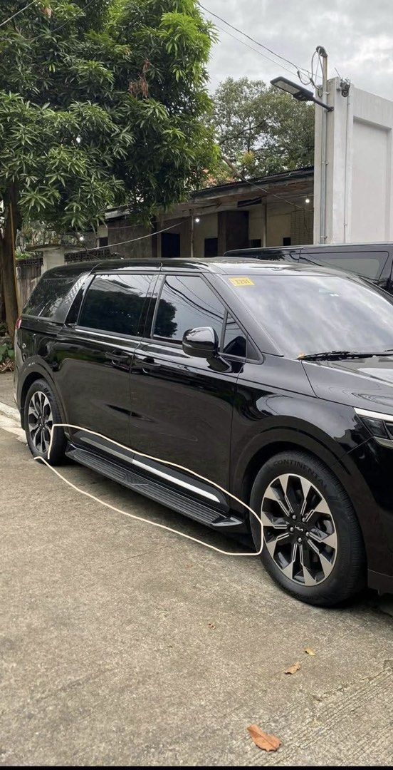Step Board for Kia Carnival 2022-2026 model (Category: Body Parts and Accessories) located in Mandaluyong City. Submitted by ceeejay.chua (Listing ID 1421065496, Image 2). Description: Kia Carnival Step board 2022-2026 25k bnew price Selling for 8k only.