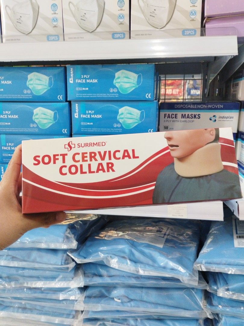 Surrmed Soft Cervical Collar | NECK BRACE | NECK SUPPORT (Category: Medical Supplies & Tools) located in Quezon City. Submitted by marketing_zyra (Listing ID 1421022753, Image 2). Description: .