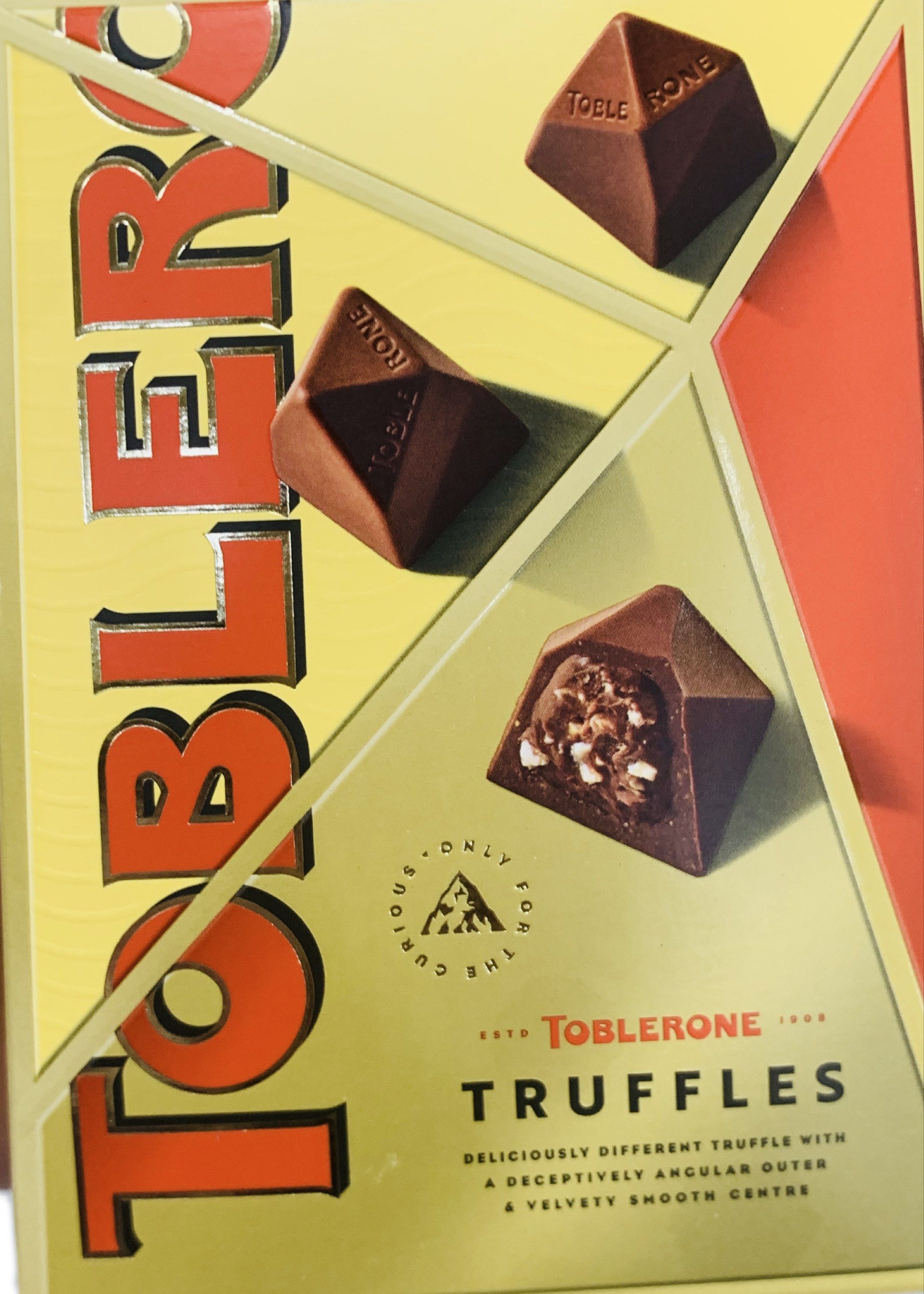 TOBLERONE CHOCOLATE TRUFFLES 180G (Category: Other Food & Drinks) located in Imus. Submitted by foodhaveit24 (Listing ID 1421107125, Image 1). Description: .