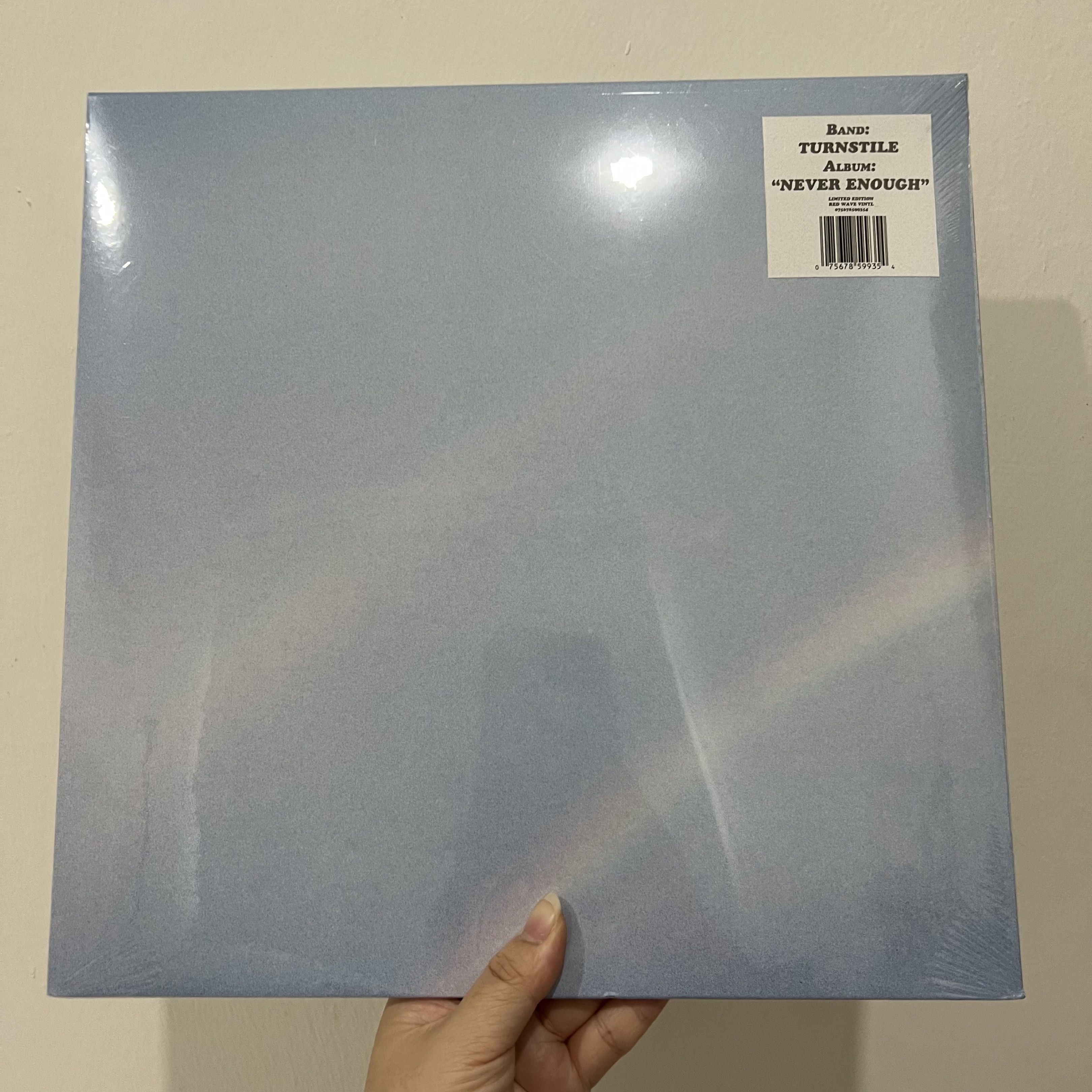 Turnstile - Never Enough (Red Wave) vinyl, Hobbies & Toys, Music ...