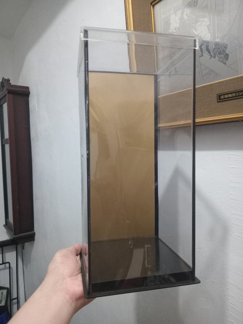 Vintage Japanese Doll Display Case (Category: Vintage Collectibles) located in Taguig. Submitted by nippon.toki (Listing ID 1421111714, Image 3). Description: 4 pcs. case inside the box. 12x6x6 inches collapsible doll/figure case. Good for displaying your toys action figures or dolls..