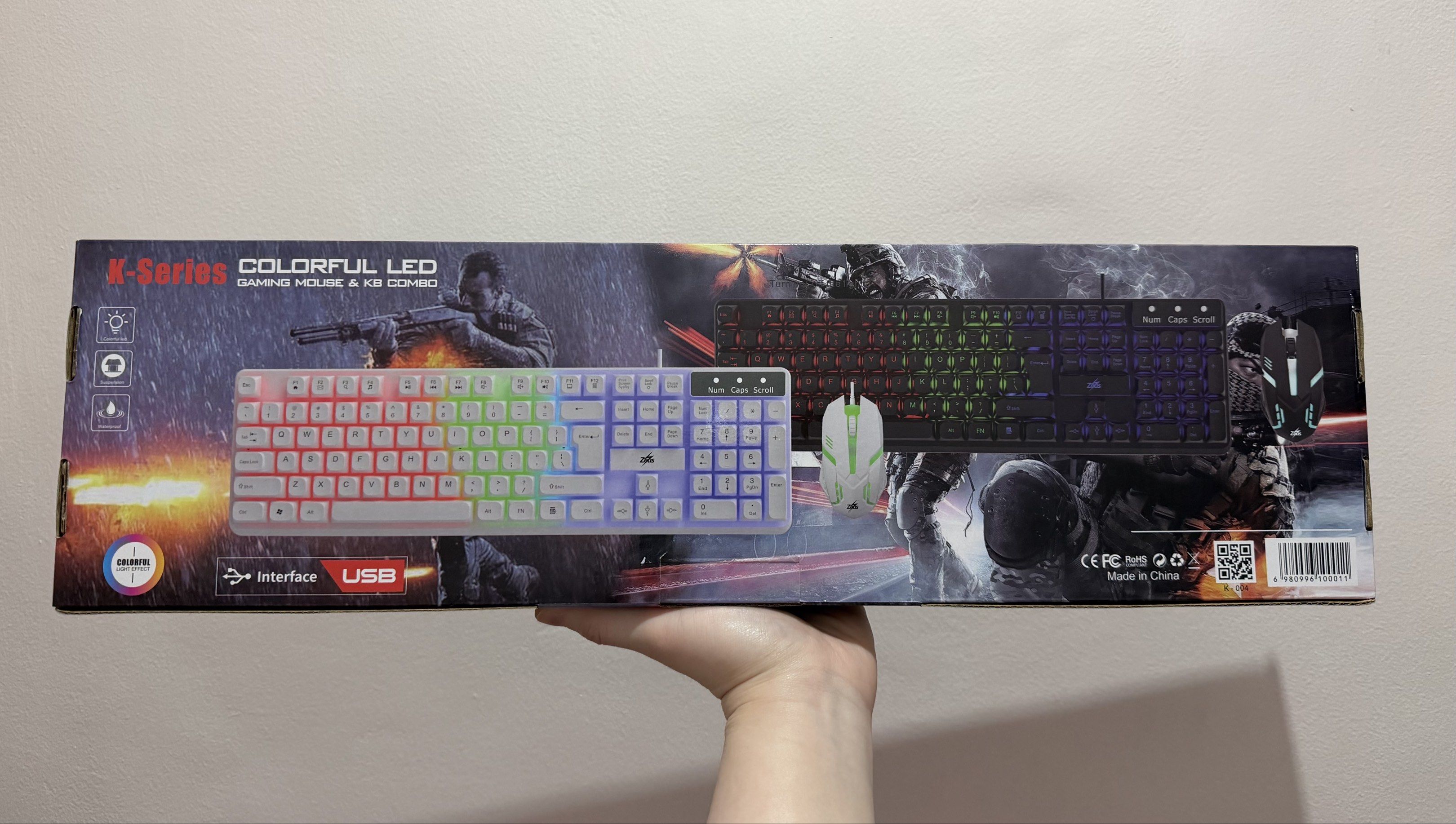 Zeus Gaming Mouse & Keyboard (Category: Computer Keyboard) located in Makati City. Submitted by cindiorella (Listing ID 1421049231, Image 2). Description: .