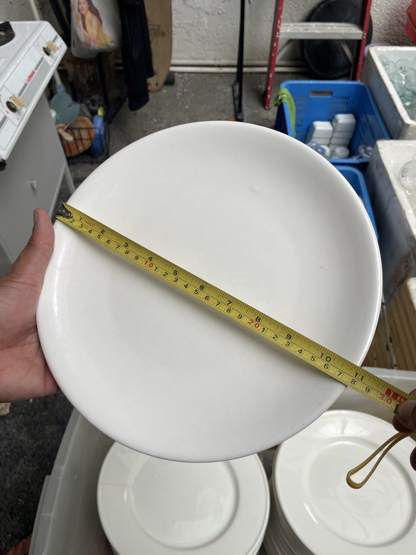 11” Dinner Plate for restaurants (Category: Dinnerware & Cutlery) located in Antipolo. Submitted by michelleannemendiola (Listing ID 1421230647, Image 1). Description: Heavy white 11 inch dinner plates - Previously used in a restaurant - We have 61pcs available - Price listed is per plate, but we can offer a discount for bulk purchases Thank you!.
