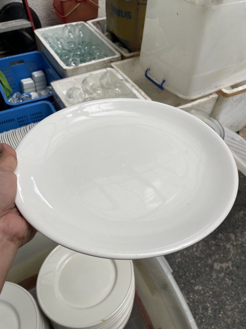 11” Dinner Plate for restaurants (Category: Dinnerware & Cutlery) located in Antipolo. Submitted by michelleannemendiola (Listing ID 1421230647, Image 2). Description: Heavy white 11 inch dinner plates - Previously used in a restaurant - We have 61pcs available - Price listed is per plate, but we can offer a discount for bulk purchases Thank you!.
