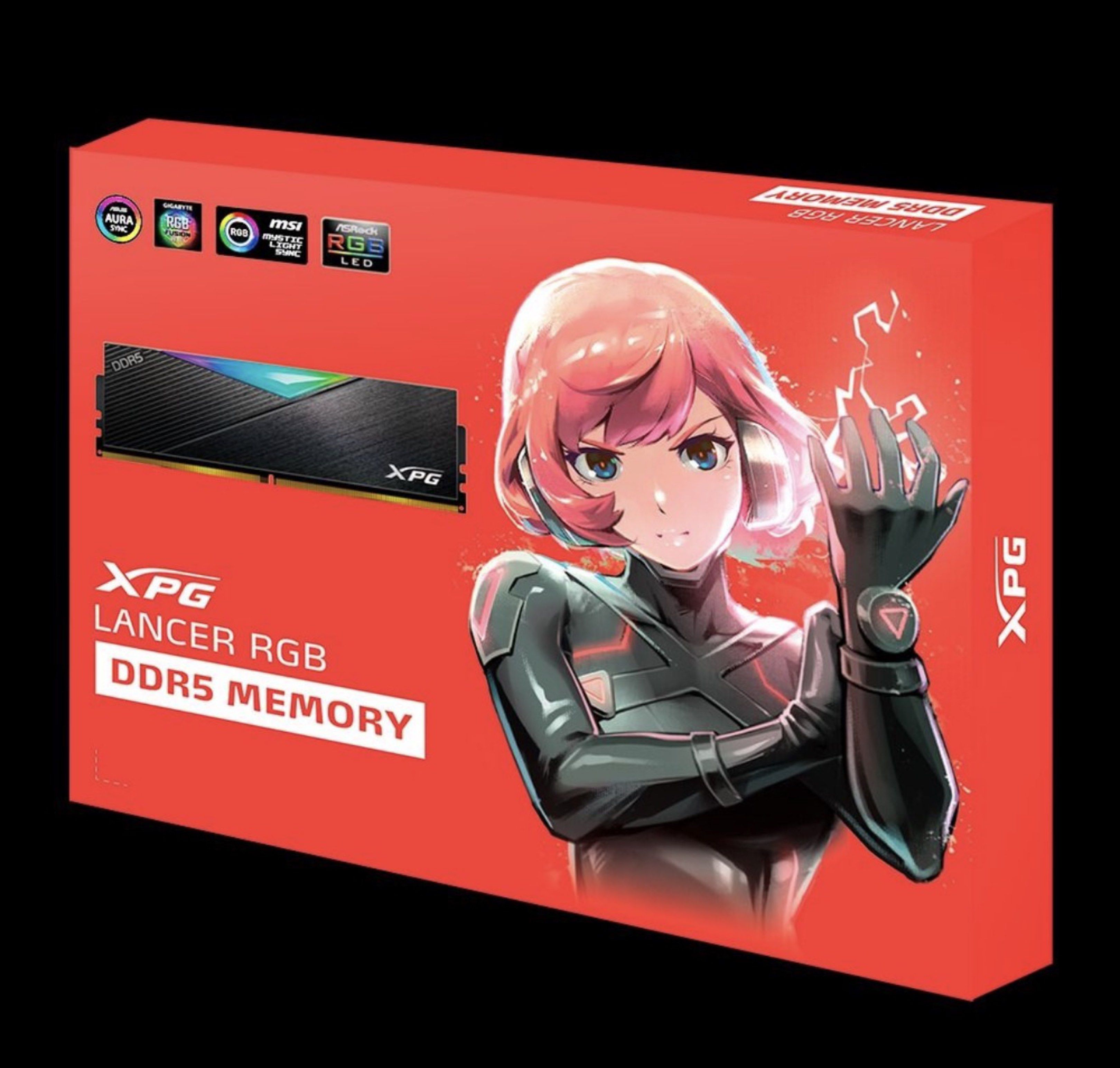 Adata Lancer DDR5 Black455459140933396480