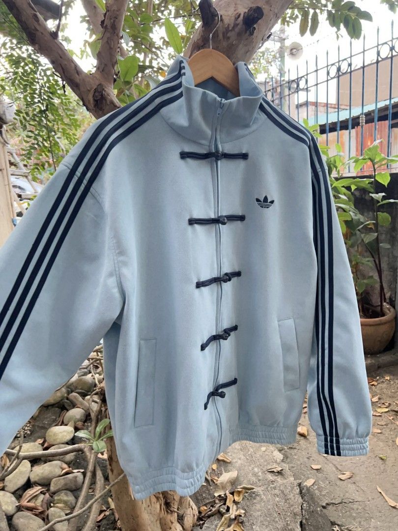 ADIDAS CNY JACKET LIGHT BLUE (Category: Coats, Jackets and Outerwear) located in Taguig. Submitted by patrickbas46594 (Listing ID 1421127745, Image 2). Description: BRANDNEW WITH HANGTAG 📍 ONHAND SIZE: MEDIUM XSMALL - XL AVAILABLE FOR PRE ORDER ✔️ COLOR MAY VARY DUE TO LIGHTING ‼️ DM ME FOR MORE DETAILS 📩 TAGUIG LOWER BICUTAN 📍.