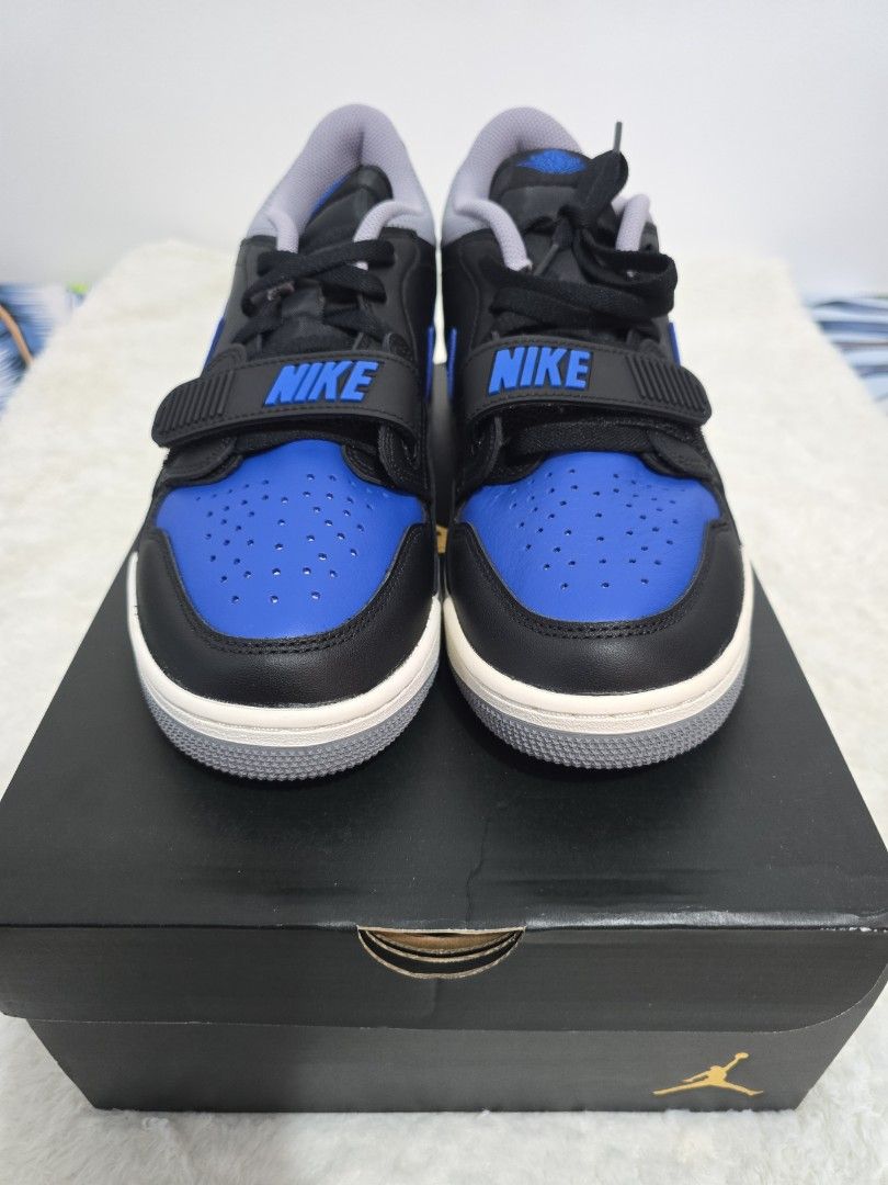 Air Jordan Legacy 312 Low (Category: Sneakers) located in Quezon City. Submitted by simonpeterang (Listing ID 1421121587, Image 3). Description: Air Jordan Legacy 312 Low Blue/White size: 10US brand new with box Price: 4500 Php PM for details.