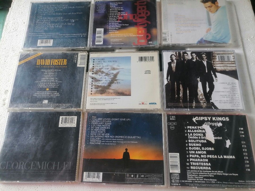 ASSORTED CD'S FOR BUNDLE SALE (Category: CDs & DVDs) located in Cabuyao City. Submitted by ariel.serrano (Listing ID 1421155452, Image 2). Description: A total of 9 cd's for bundle sale. Location is Cabuyao Laguna. .