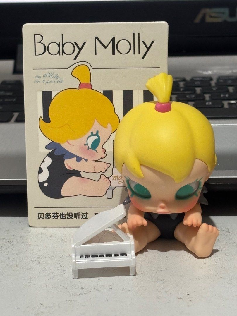 Baby Molly (Category: Designer & Blind Box Toys) located in Las Pinas. Submitted by declutter0808 (Listing ID 1421238653, Image 1). Description: When i Was 3 series - with card only .