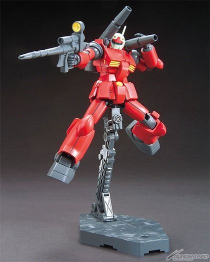 Bandai HG Gundam Gunpla HGUC RX-77-2 Guncannon (Revive Ver.) (Category: Gundam Model Kits) located in Singapore. Submitted by suntrailerhobby (Listing ID 1421199852, Image 3). Description: This HG RX-77-2 Guncannon (Revive) is back in the High Grade line sporting new proportions for a sleeker look with improved posability! Includes parts for his 240mm cannon set, beam rifle, and a pair of open hands and closed hands. .