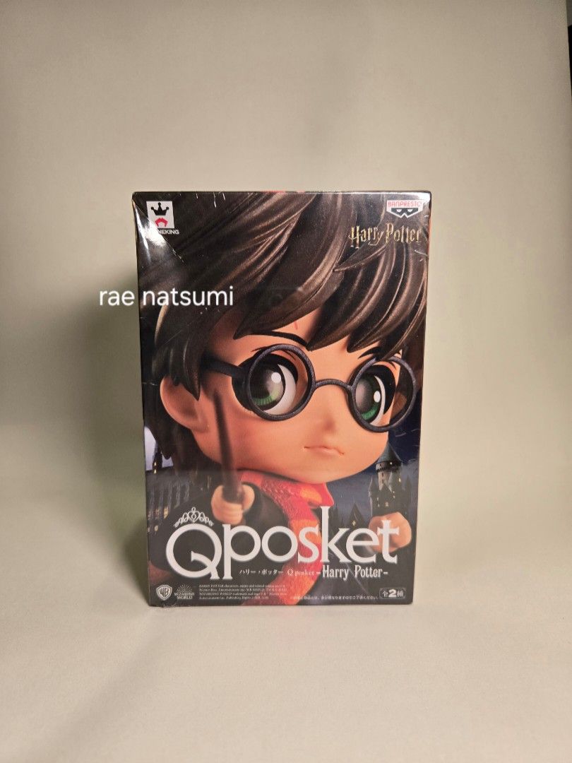 Banpresto Q posket Harry Potter (Category: Designer & Blind Box Toys) located in Manila. Submitted by raenatsumi (Listing ID 1421268401, Image 1). Description: 📝 Brand new, box sealed (covered in plastic). 🔖Originally USD 20 or PHP 1160 on Ebay, selling for only 650..