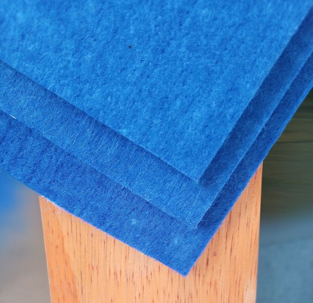 Blue Felt Sheets (Category: Bedding & Towels) located in Las Pinas. Submitted by lucas.09 (Listing ID 1421180370, Image 1). Description: Polyester fiber acoustic panels -lightweight, eco-friendly, and durable sound-absorbing materials Often used for soundproofing, these panels offer high-performance noise reduction, heat insulation, and decorative finishes for walls and ceilings in offices, studios, and home nationwide delivery..