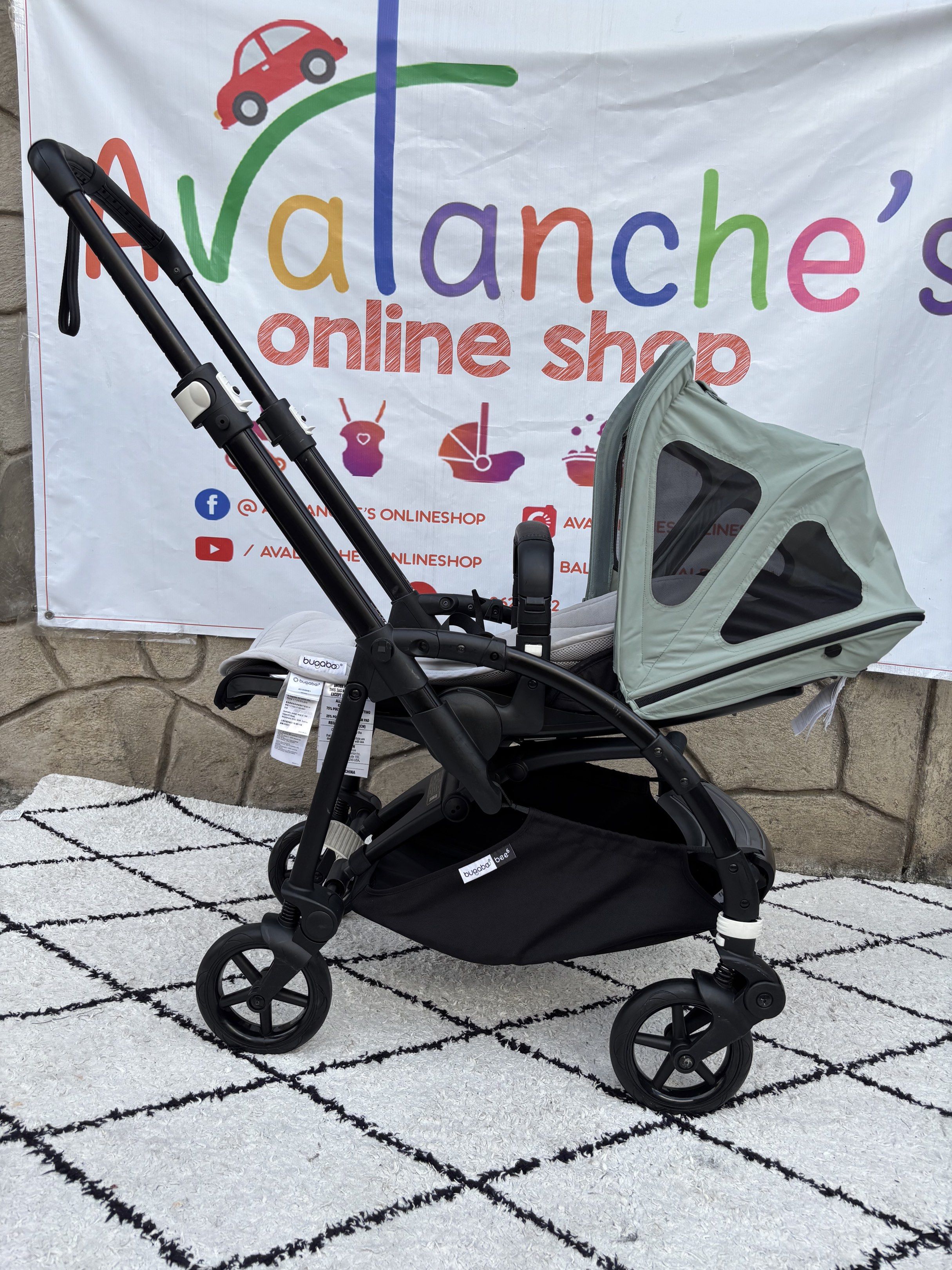 Bugaboo Bee 6 Luxury Stroller (Category: Strollers) located in Manila. Submitted by avalanchesonlineshopmainacount (Listing ID 1421236826, Image 2). Description: .