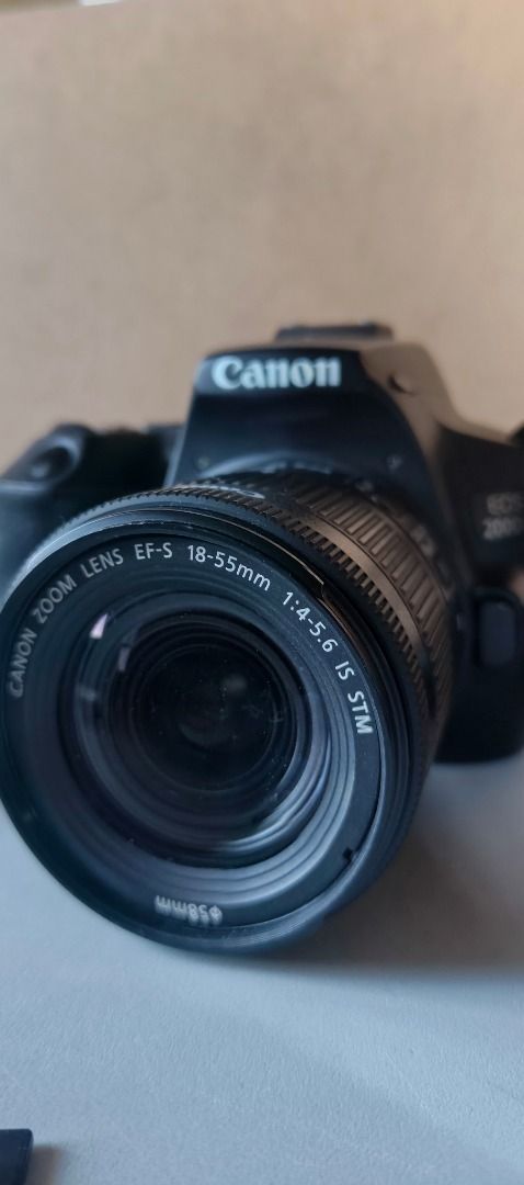 Canon EOS 200D II with Lens and Accessories (Category: Cameras) located in Caloocan City. Submitted by cleocarakm55983 (Listing ID 1421144178, Image 3). Description: - Canon EOS 200D II camera with 18-55mm lens - Includes two batteries - Comes with a memory card - Includes a Lowepro camera bag - Camera strap included - Perfect for photography enthusiasts!.