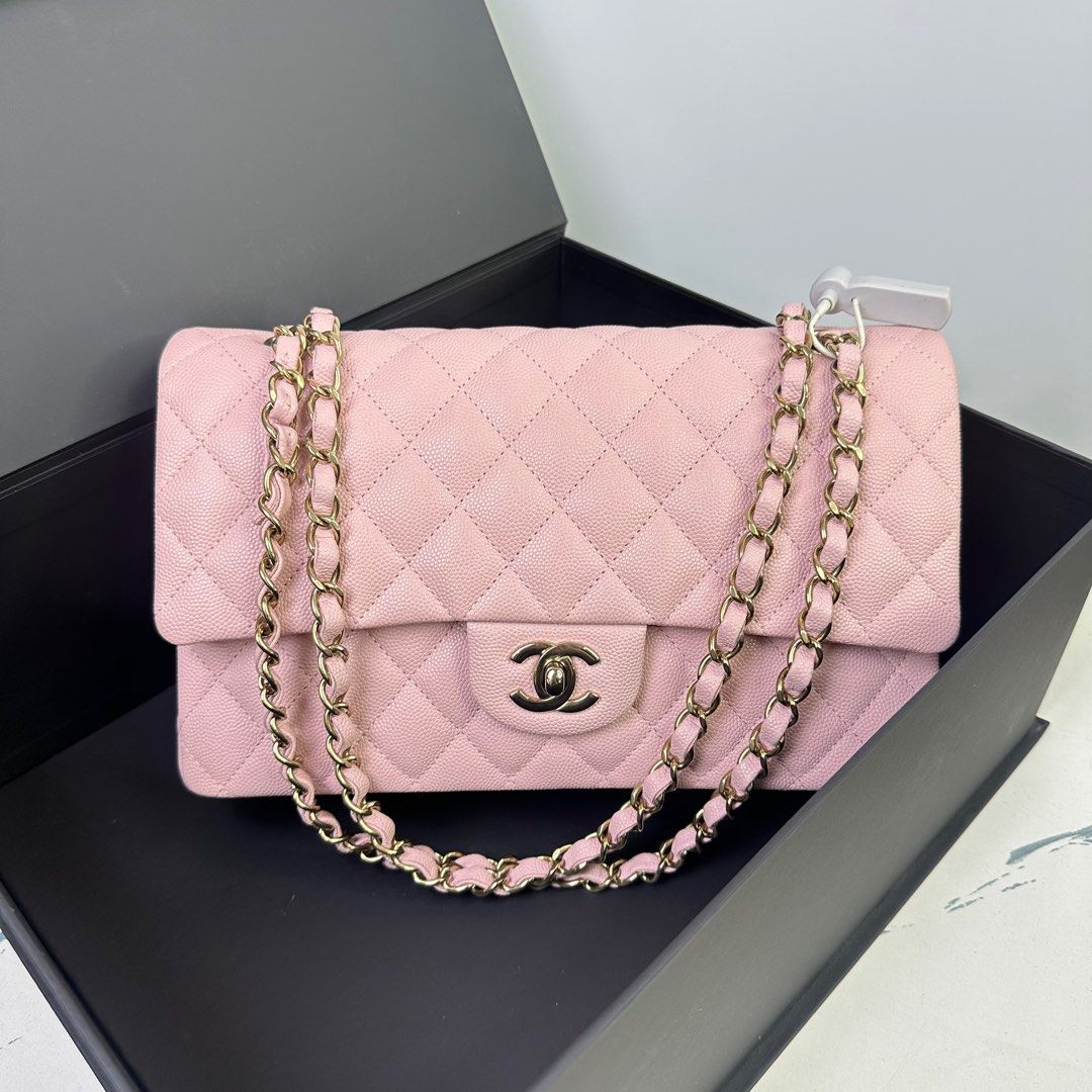 Chanel Medium Quilted Double Flap Cavair (Microchipped) (Category: Luxury Bags & Wallets) located in Manila. Submitted by cjv.luxury (Listing ID 1421147124, Image 1). Description: CJV- 02178 Inclusions: Entrupy, Dustbag & Box ✅ All items are available for 3 months layaway ✅ For cash buyers, items are negotiable. Just shoot your ✅ Trades are welcome, you can bring other luxury bags/items that you wish to sell and we can convert it to store credit.