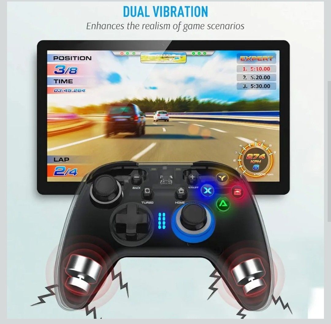 Cheat code Wireless Gaming Controller - Supports PC, Android, Switch ...