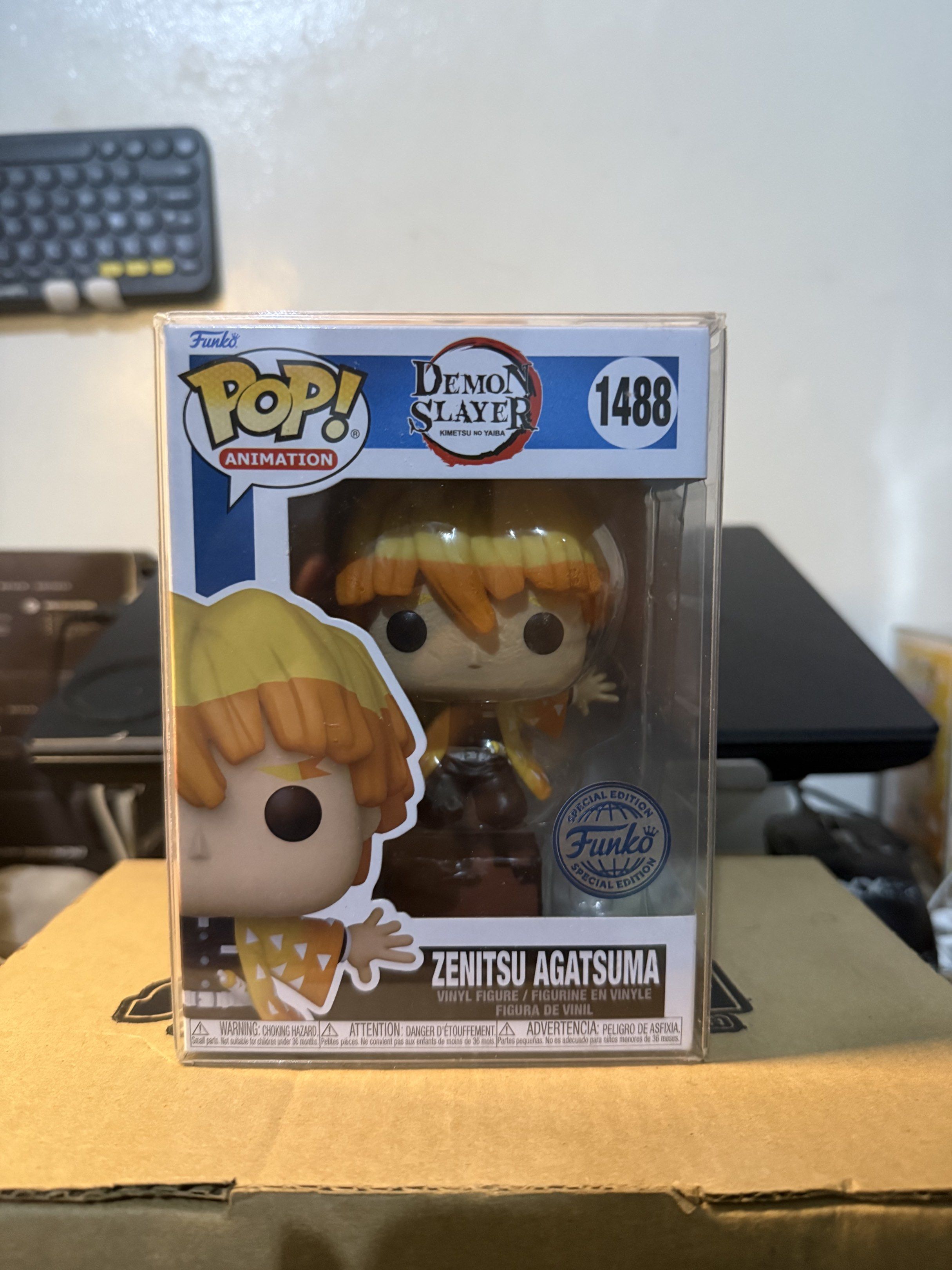 Funko Pop! Animation Demon Slayer Zenitsu Agatsuma #1488, Hobbies ...