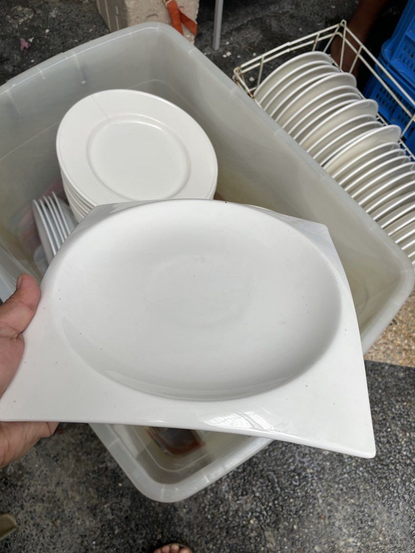 Heavy Square Plate for restaurants (Category: Dinnerware & Cutlery) located in Antipolo. Submitted by michelleannemendiola (Listing ID 1421238513, Image 2). Description: Heavy white square plate - 9x9” - Previously used in a restaurant - We have 15pcs available, 3 pcs with slight chip on the corner - Price listed is per plate, but we can give discount for bulk purchases Thank you!.