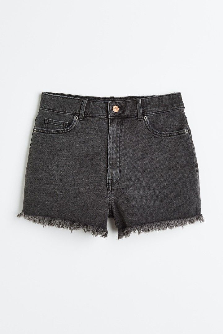 H&M High-waisted Denim Shorts (Category: Shorts) located in Manila. Submitted by tcarchive (Listing ID 1421274816, Image 3). Description: Fits XS-Small.