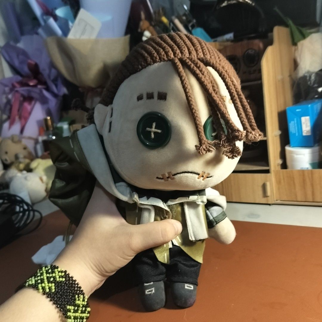 Identity V Mercenary plush (AUTHENTIC by Netease, Preloved) Naib Subedar (Category: Plushies & Soft Toys) located in Bocaue. Submitted by chilly.beans (Listing ID 1421254837, Image 2). Description: - Official Identity V Mercenary plush doll 🥊💚 -Final price na ^^ -VERY good condition (Had him since 2020, he's been in a protective plastic bag) - Detailed design - Removable ang clothes nya -Will include a free white shirt as well 🌹 - Very good gi