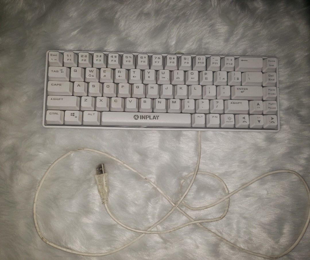 Inplay Keyboard (Category: Computer Keyboard) located in Bauang. Submitted by rejj22 (Listing ID 1421221178, Image 1). Description: Inplay BK680 RGB Membrane Keyboard Rainbow Light Waterproof .