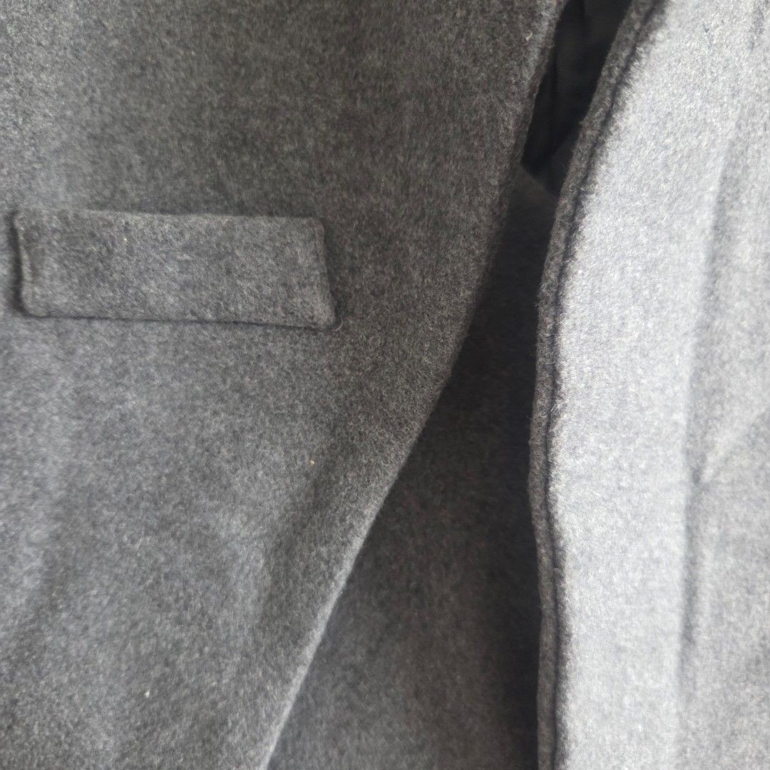 Jacket (Category: Coats, Jackets and Outerwear) located in Singapore. Submitted by trx123 (Listing ID 1421202433, Image 5). Description: - Grey jacket, size L - Classic design - Button details - Versatile style.