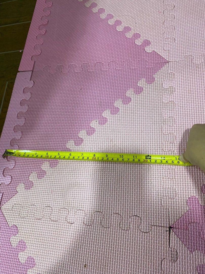 Mix and match Triangle Geo Playmat Big Squares 14” (Category: Infant Playtime) located in Cainta. Submitted by jungkookie17 (Listing ID 1421222112, Image 2). Description: Mix and Match Triangle Geo Playmat Big 14” squares (30 pcs triangles) 42”x68” Good condition Php 250 Location: Cainta Shipping: Lalamove / Grab/ S checkout Payment: Gcash/ Bank Transfers.
